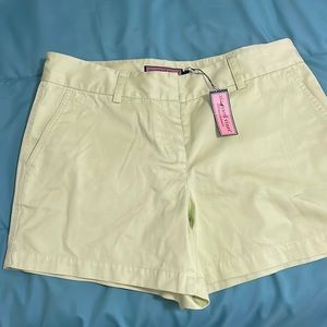 Vineyard Vines light lime green shorts